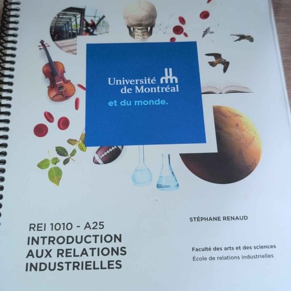 Université de Montréal Course Book